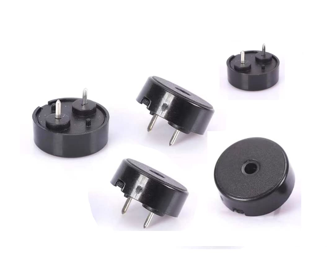 CentIoT - 5PCS Passive Buzzer Tone Melody Tune Alarm - 12MM*8.5MM 12085 16R Resistance 3V 5V 9V 12V