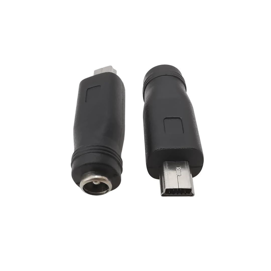 DC Male Jack Socket 5.5 * 2.1mm 2Pin to USB Power Adapter Converter Connector