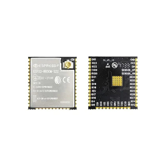 CentIoT - ESP32-WROOM-32U ESP-32 SMD-38 2.4GHz Dual-Mode WiFi Bluetooth Dual Cores Microcontroller Processor