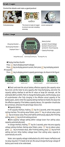 CentIoT - TR16H Coulomb Counter Meter Battery Capacity Indicator