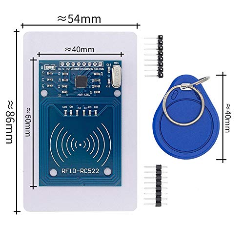 CentIoT - MFRC-522 RC522 RFID + S50 Fudan Card + Keychain - RF IC card sensor module