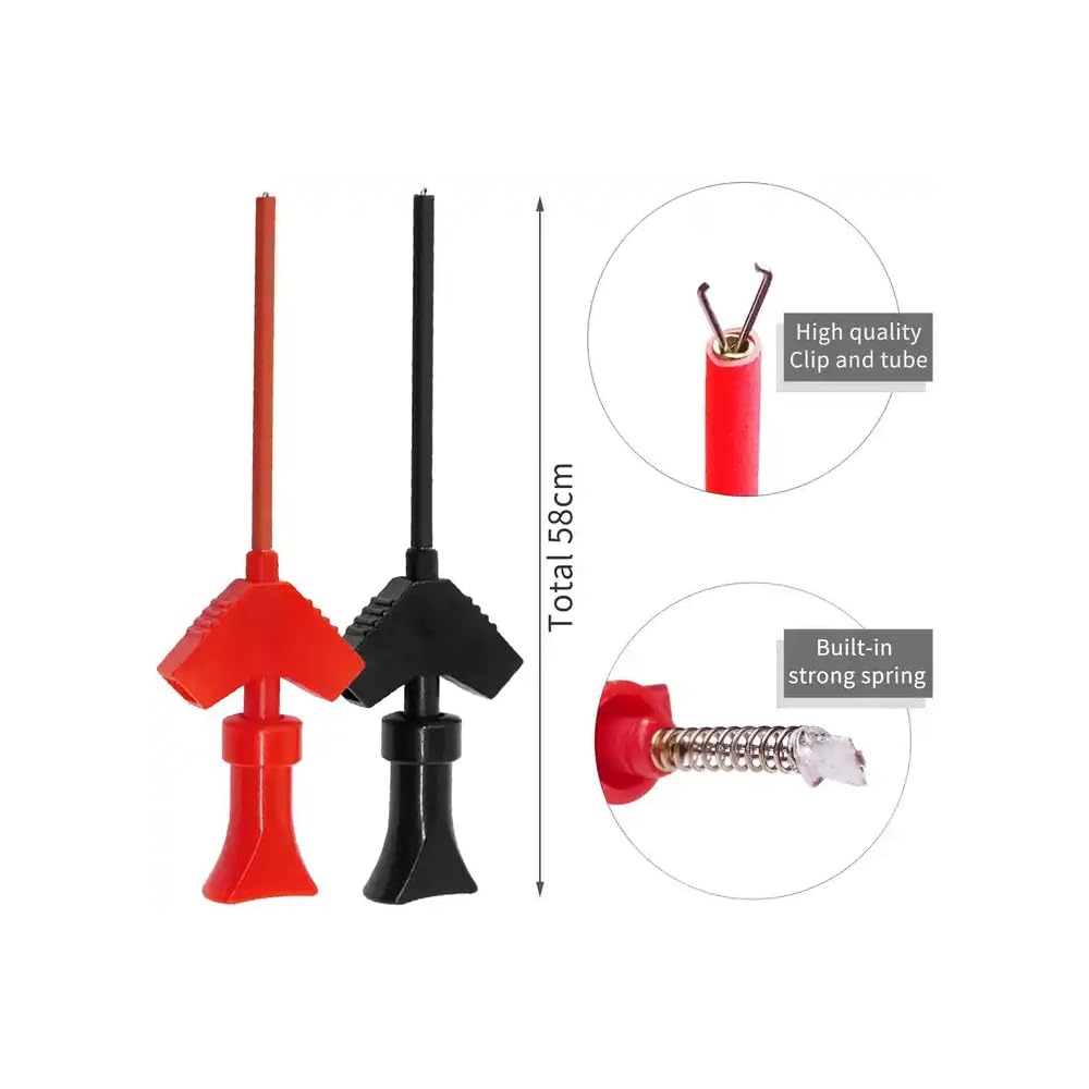 CentIoT - SMD IC Test Hook Clip Mini Grabbers For Du-pont Jumper Wire