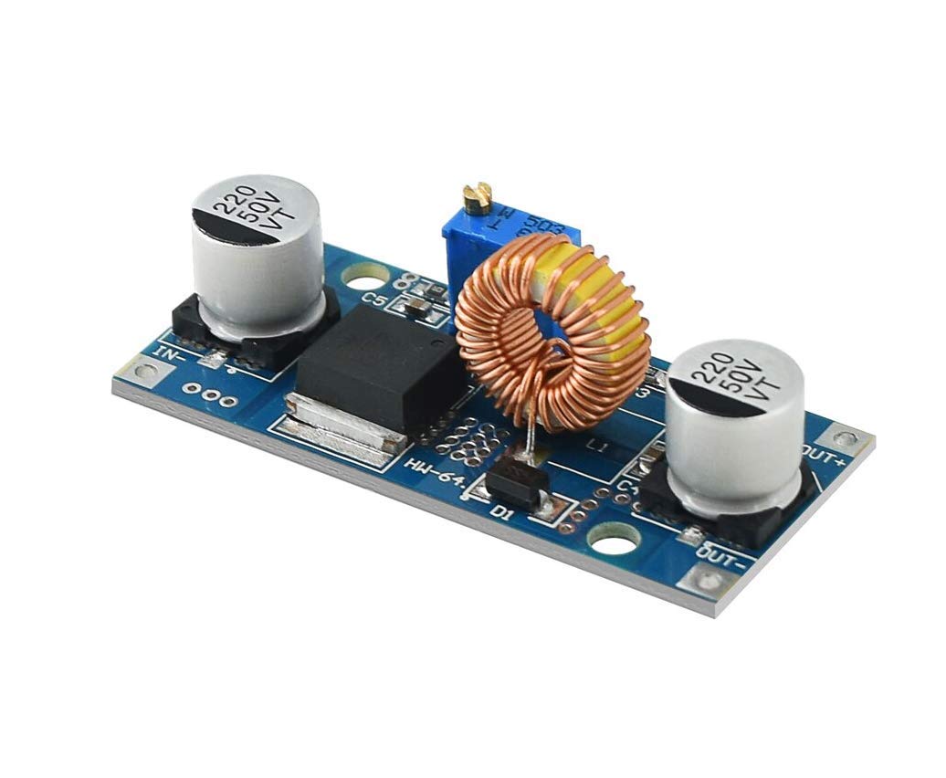 CentIoT - DC DC XL4015 5A 75W 4-38V to 1.25-36V 24V Adjustable Buck Converter Step Down power supply