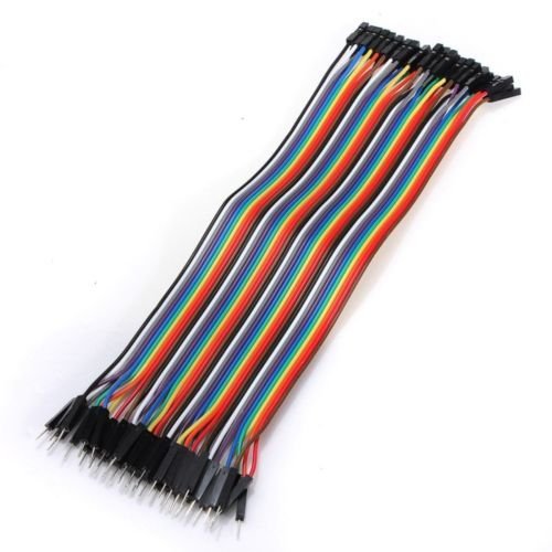 CentIoT - Breadboard Jumper Wires Ribbon Cables Male to Male, male to female, female to female - 120 Pieces