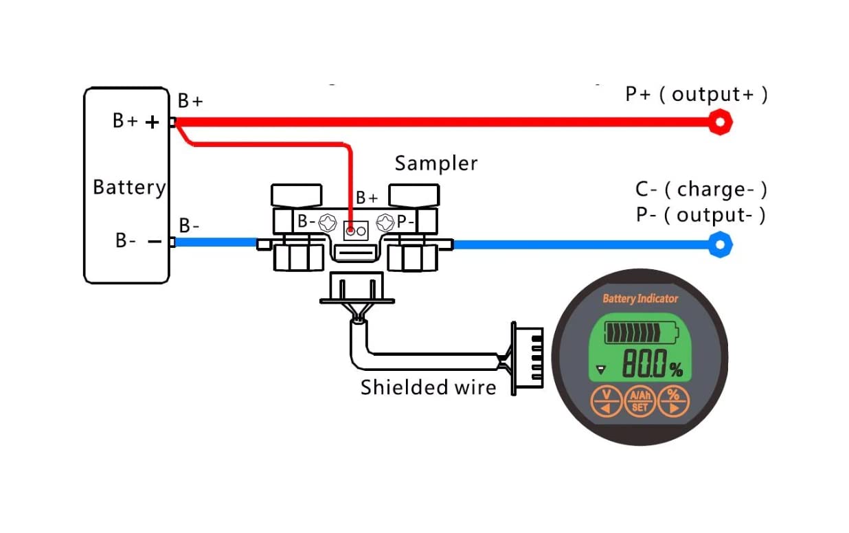 CentIoT - TR16H Coulomb Counter Meter Battery Capacity Indicator