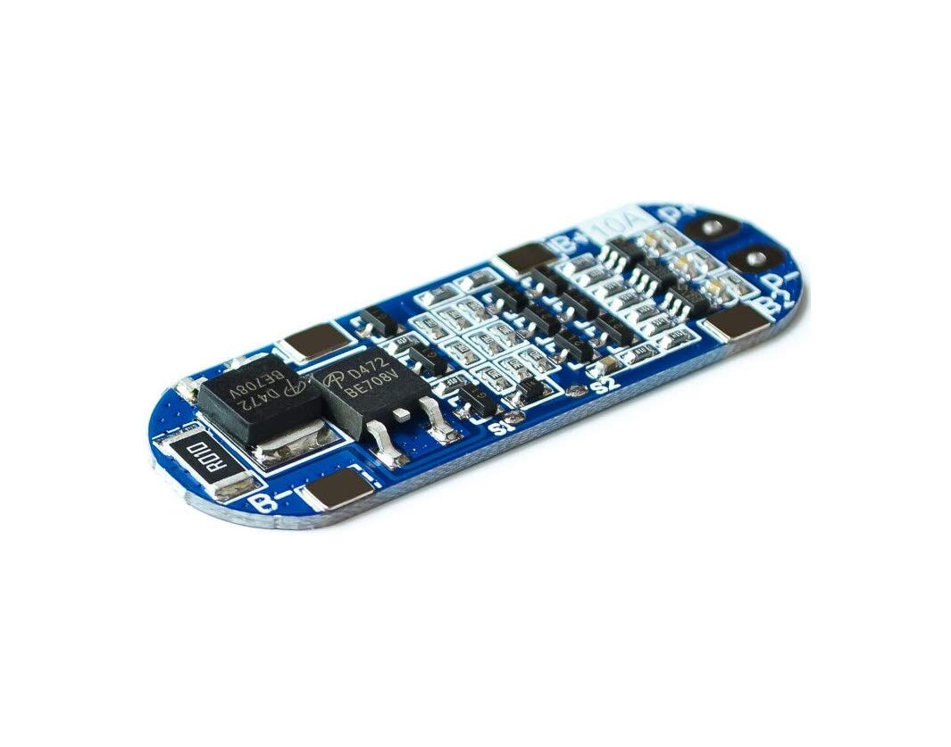 CentIoT - 3S 10A 11.1 12.6V 2 MOSFET Battery Charging Module PCB BMS Protection Board For 3 Series lithium LicoO2 Limn2O4 18650 26650 battery (10A 2MOS)