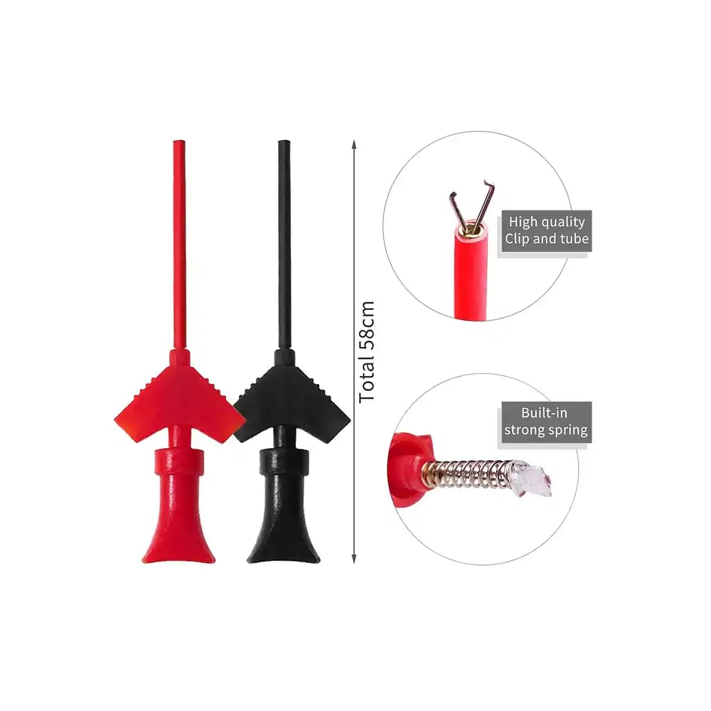 CentIoT - SMD IC Test Hook Clip Mini Grabbers For Du-pont Jumper Wire