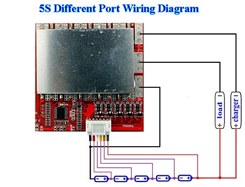 CentIoT® - 5S 18.5V 21V high Current 3.6V Li-ion Lithium Battery BMS 18650 Charger Protection Board - (for 5 Cells in Series)