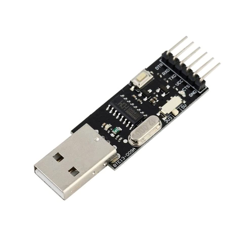 CentIoT - 5v and 3.3v CH340G Serial Converter USB 2.0 to TTL 6PIN Module for USB Microcontroller Programmer