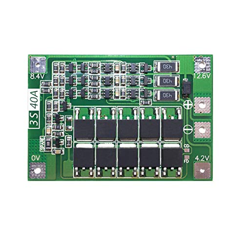 CentIoT - 3S 11.1 12.6V Battery Charging Module PCB BMS Protection Board For 3 Series lithium LicoO2 Limn2O4 18650 26650 battery - with Balance Function