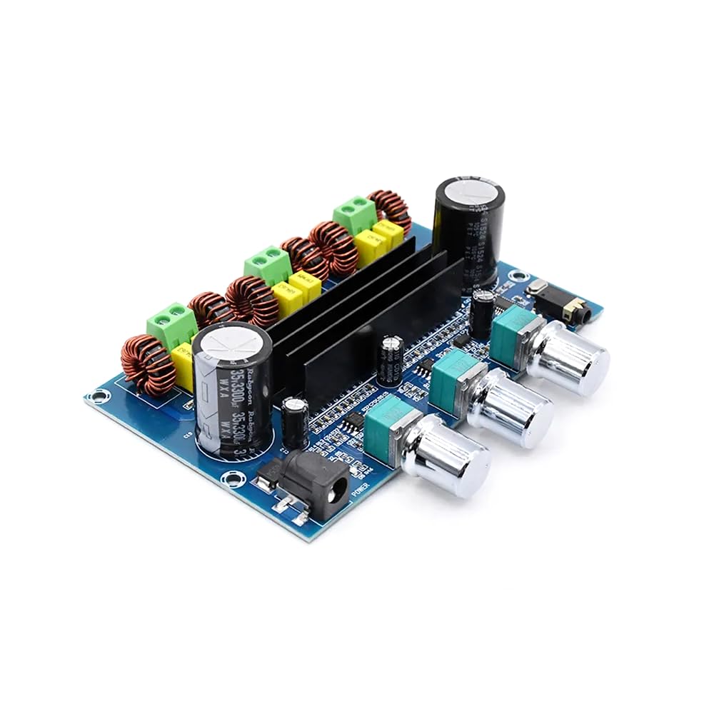 CentIoT - XH A305 BT Bluetooth 5.0 digital amplifier board TPA3116D2 dual core hi-fi 2.1 channels 2 * 50W+100W