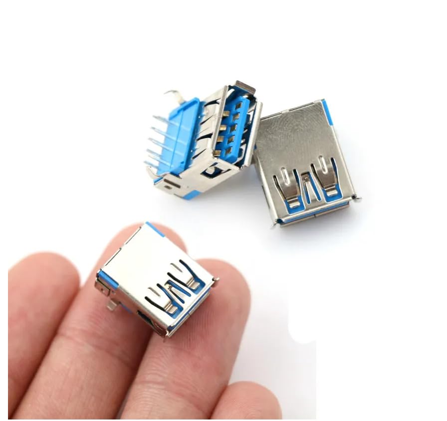 CentIoT - USB Female Socket Connector - Right Angle PCB Mount