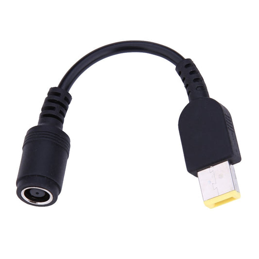 CentIoT - Power Plug Converter - square male -to- 7.9 x 5.4MM female with 15cm Cable - suitable for Lenovo Thinkpad Laptop