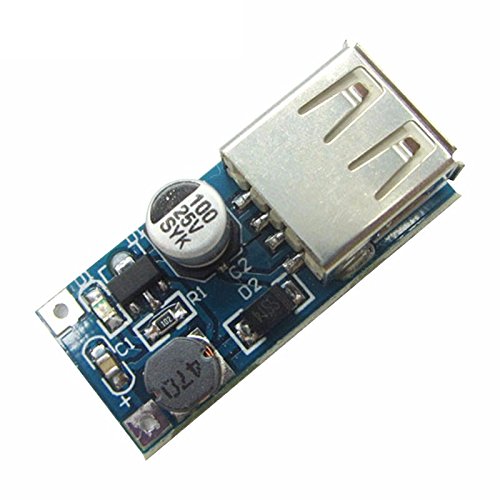 CentIoT - Mini Boost Converter - USB Output Mini DC - DC Step up boost Power Converter Module (DC 0.9 - 5V to 5V 500mA)