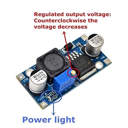 CentIoT - Buck Converter - DC-DC 3A 4-35V to 1.5-35V LM2596 LM2596S Step-Down adjustable Power Supply Module