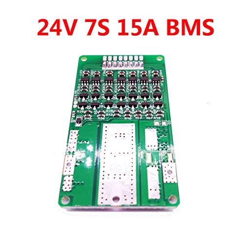 CentIoT - 7S 15A 24V 29.4V Battery Charging Module PCB BMS Protection Board For 7 Series lithium LicoO2 Limn2O4 18650 battery - With Balance Function (15A)