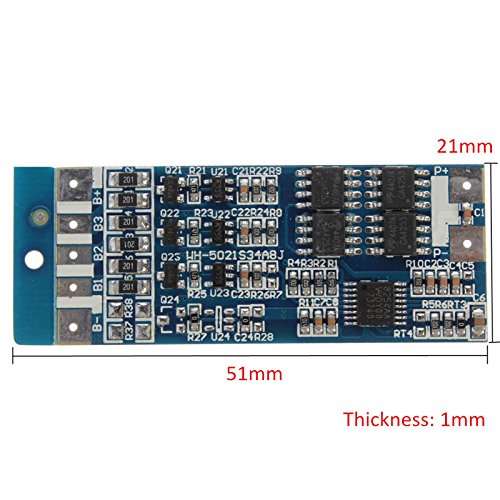 CentIoT - 3S 8A 12.6V Battery Charging Module PCB BMS Protection Board For 3 Packs lithium LicoO2 Limn2O4 18650 battery - With Balance Function