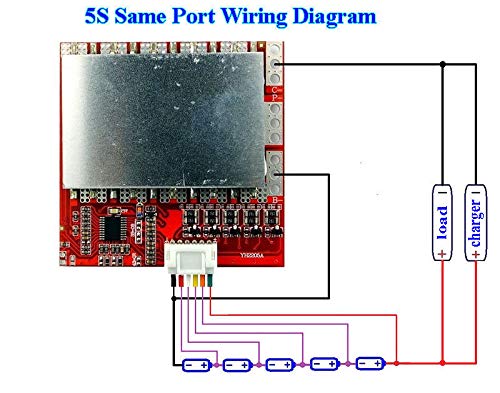 CentIoT® - 5S 18.5V 21V high Current 3.6V Li-ion Lithium Battery BMS 18650 Charger Protection Board - (for 5 Cells in Series)