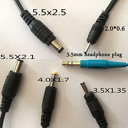 CentIoT - USB A Male -to- DC 5.5 x 2.1 mm Power Plug Connector Adapter Converter - with Cord - for security cameras and wifi router ups