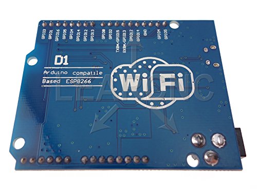 ESP-12E WeMos D1 Compatible - ESP8266 Based WiFi Shield progrmmable with arduin IDE