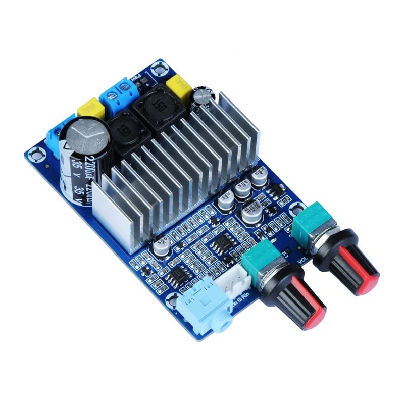 CentIoT - TPA3116 100W Mono Subwoofer Digital Power Audio Amplifier Board - Class D Super Bass range adjustable 20Hz-180Hz with TL072C op-amp