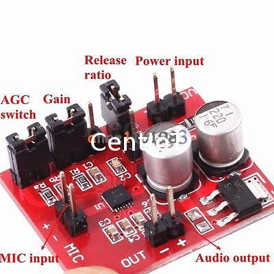 Electret Microphone Amplifier Board