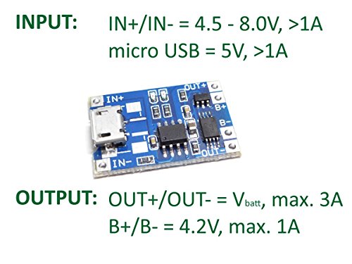 CentIoT® - TP4056 Li-ion Lithium Battery Charging Module Charging Board Charger TP 4056