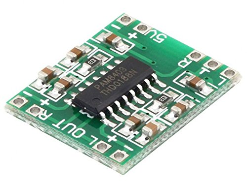 CentIoT - PAM8403 2 x 3W - 2 Channels 3W dual channel stereo mini Class D Digital Audio Power Amplifier Board USB DC 5V