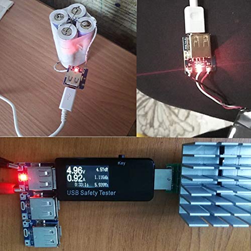 CentIoT - 134N3P 5V Step-Up Module Lithium Battery Charging Protection Board - Boost Converter with LED Indicator - for DIY Power Bank