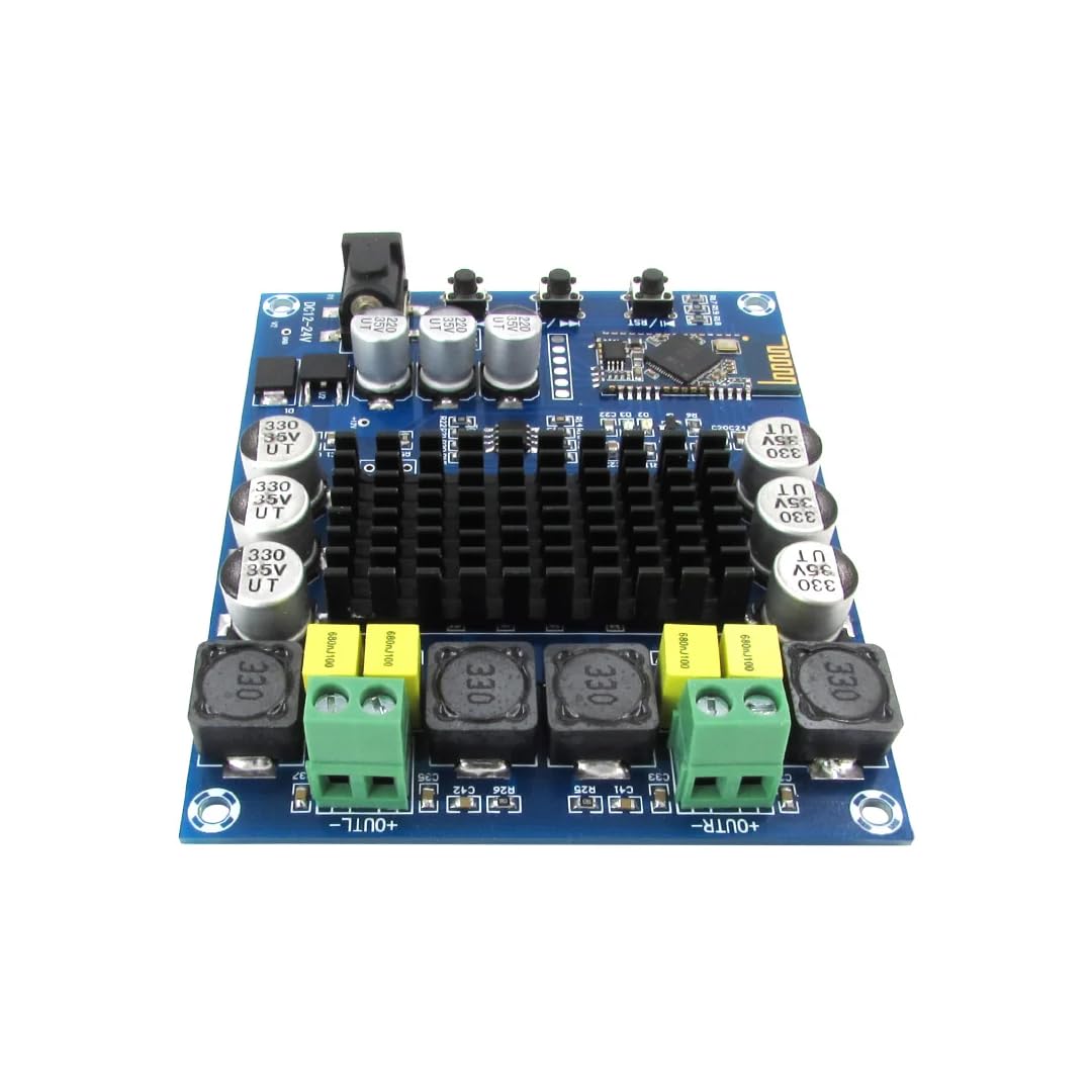 CentIoT - TPA3116D2 2 X 120W Bluetooth Dual Channel Digital Power Amplifier Board