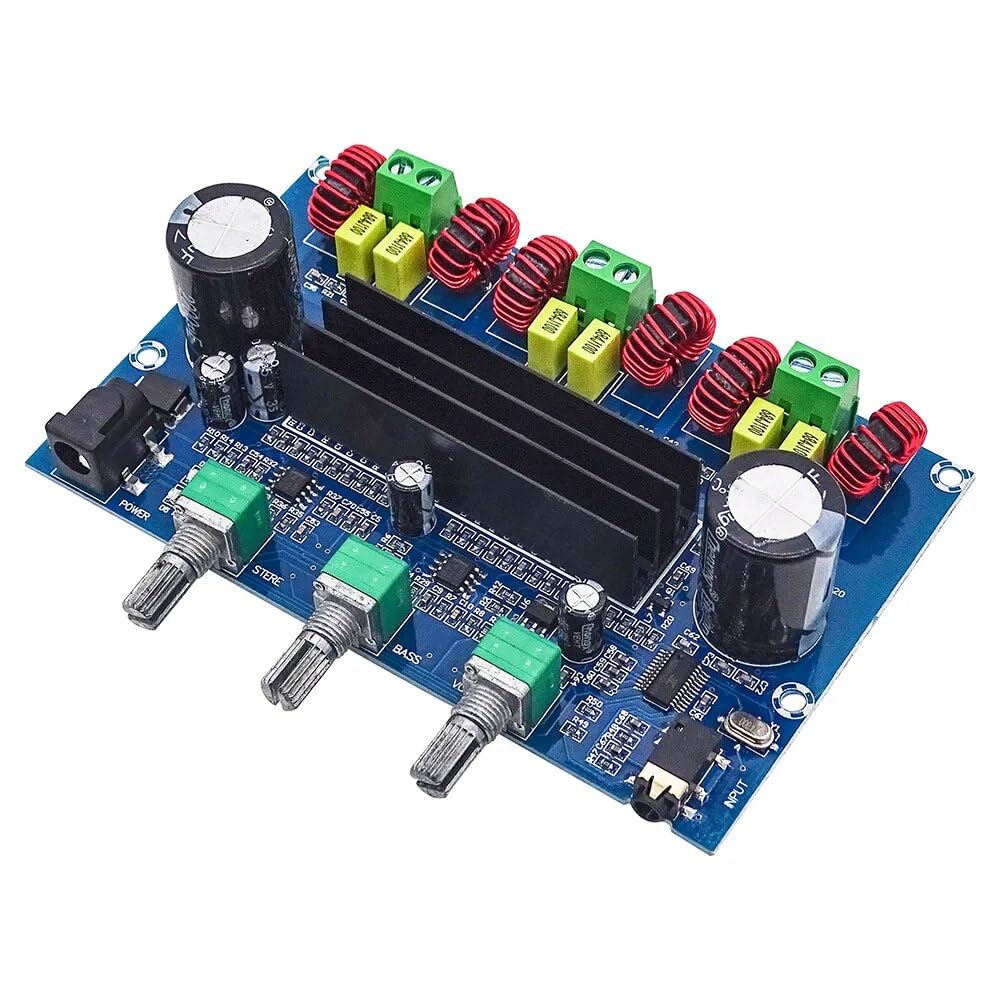 CentIoT - XH A305 BT Bluetooth 5.0 digital amplifier board TPA3116D2 dual core hi-fi 2.1 channels 2 * 50W+100W