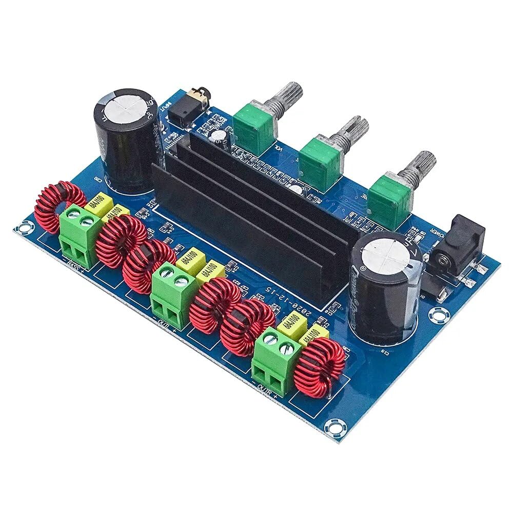 CentIoT - XH A305 BT Bluetooth 5.0 digital amplifier board TPA3116D2 dual core hi-fi 2.1 channels 2 * 50W+100W