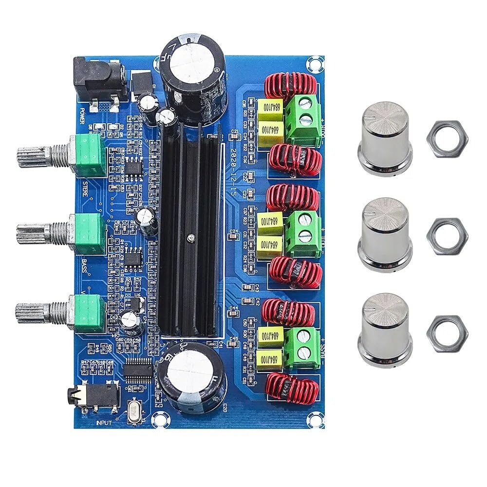 CentIoT - XH A305 BT Bluetooth 5.0 digital amplifier board TPA3116D2 dual core hi-fi 2.1 channels 2 * 50W+100W