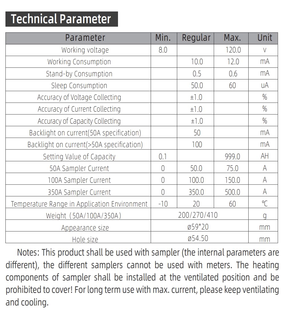 CentIoT - TR16H Coulomb Counter Meter Battery Capacity Indicator